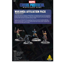 Wakanda Affiliation Pack - Marvel Crisis Protocol 2
