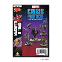 Magneto and Toad - Marvel Crisis Protocol Character Pack 1