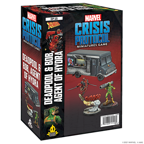Deadpool and Bob - Marvel Crisis Protocol Character Pack