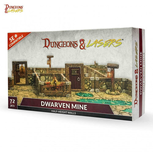 Dwarven Mine - Half Height Walls