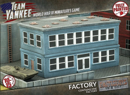 Factory Building Scenery Set