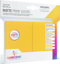Matte Prime Sleeves Yellow (100 ct.) 1