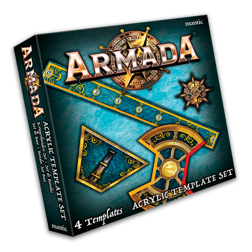 Armada Acrylic Template set - Kings Of War