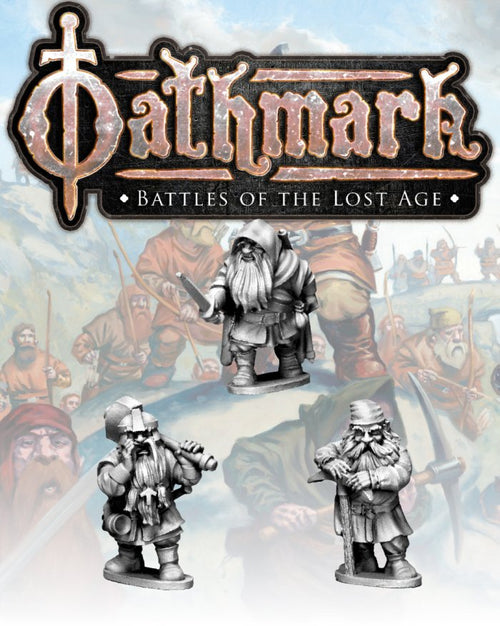 Dwarf Light Infantry Champions - Oathmark