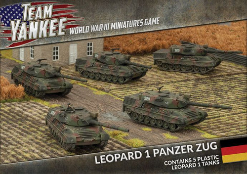 West German Leopard 1 Panzer Zug