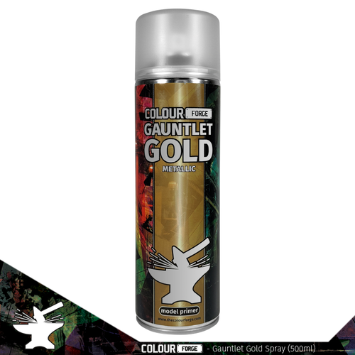 Gauntlet Gold Aerosol (500ml) - The Colour Forge