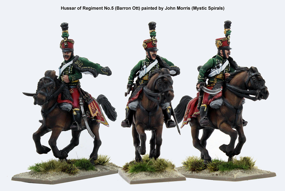 Figurine Peinte – Aquila/Lieutenant Des Hussards – Austerlitz 1805 – Collection