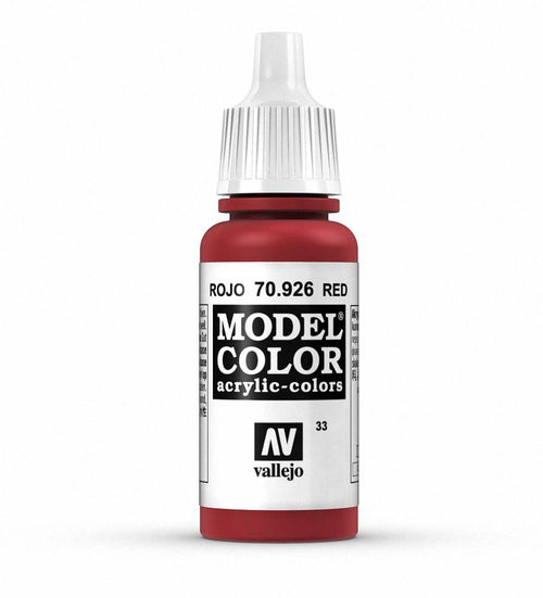 Model Color - Red 17ml