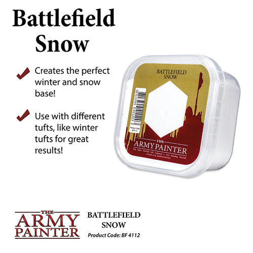 Battlefield Snow Basing Flock