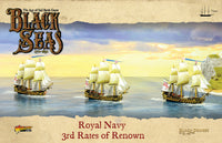 Royal Navy 3rd Rates of Renown - Black Seas 1