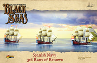 Spanish Navy 3rd Rates of Renown - Black Seas 1
