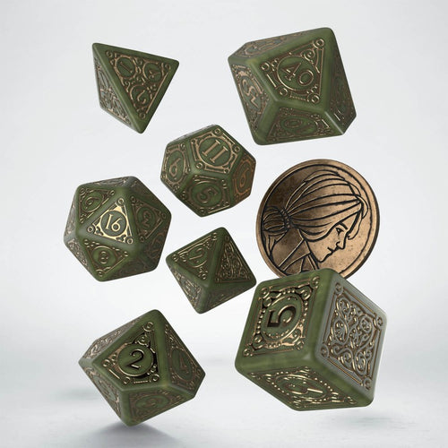 Triss. The Fourteenth of the Hill - The Witcher Dice Set