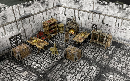 Fantasy Village Furniture Wargames Terrain