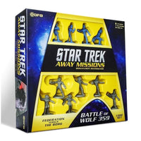 Star Trek Away Missions Starter Set: Wolf 359 (Federation: Riker +3 vs Locutus +5) 1