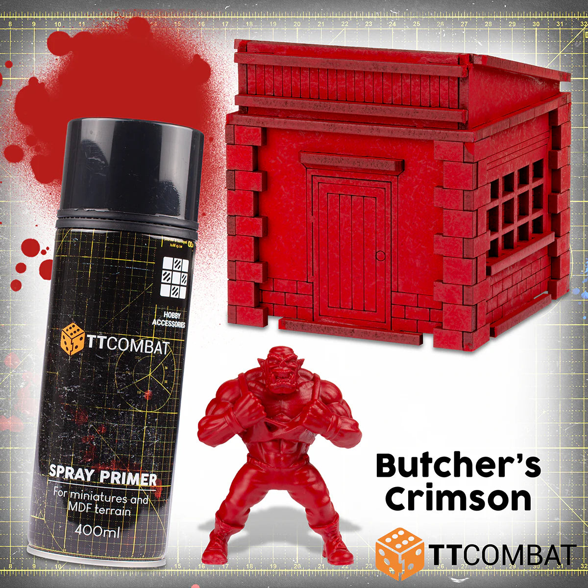 Butcher's Crimson Aerosol