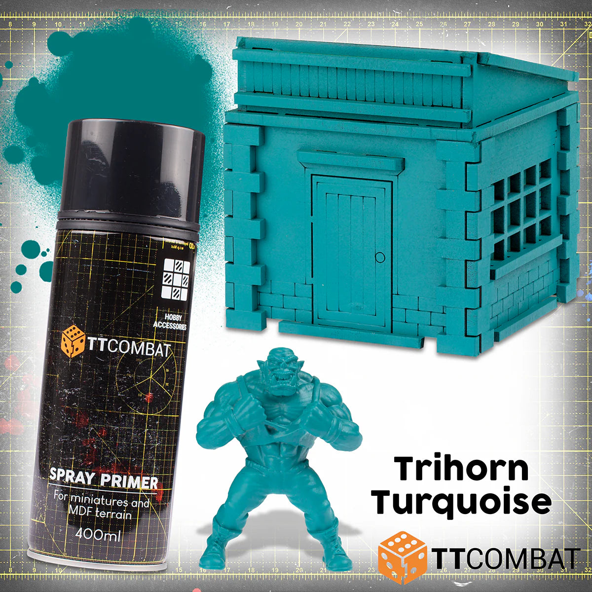 Trihorn Turquoise Aerosol