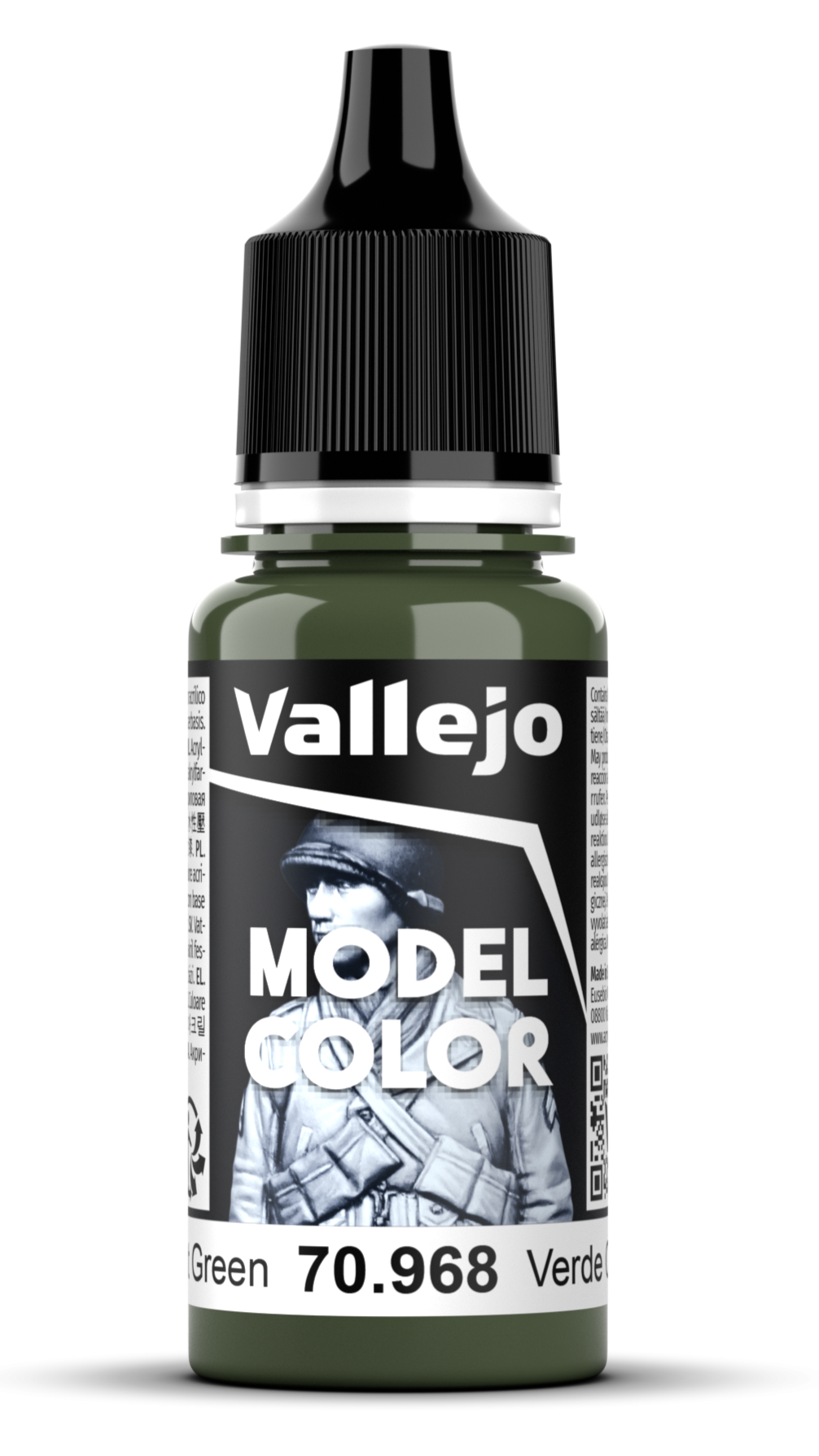 Flat Green 18ml - Model Colour