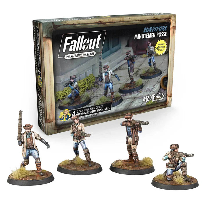 Survivors : Minutemen Posse - Fallout Miniatures