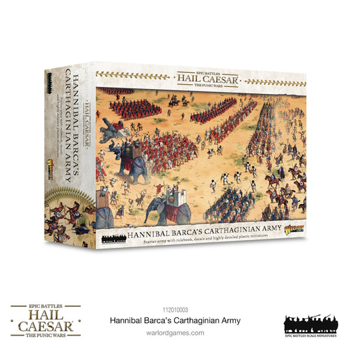 Hail Caesar Epic Battles (Punic Wars): Hannibal Barca's Cathaginian Army