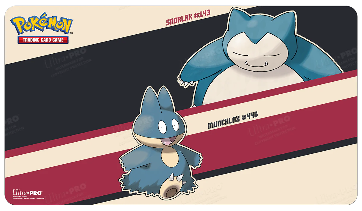 Pokemon Snorlax & Munchlax Playmat