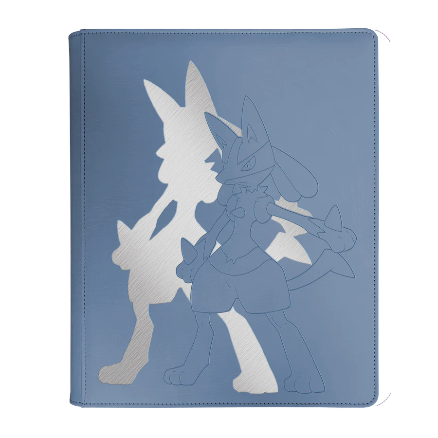 Pokemon Lucario 9-Pocket Zippered PRO Binder
