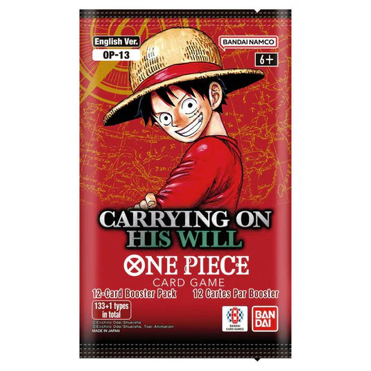 One Piece TCG - Carrying on His Will Booster Pack (OP-13)