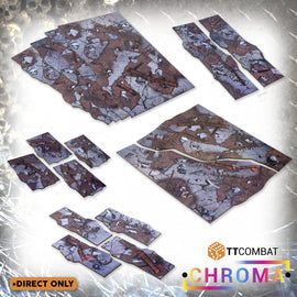 Terrain Area Plate - Industrial Rubble