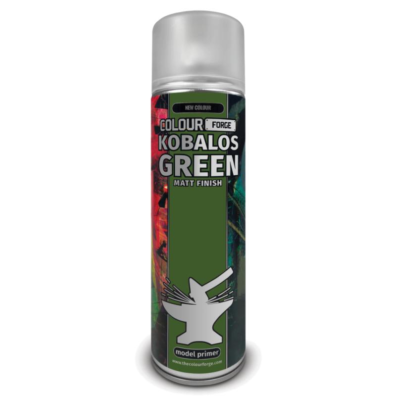 Kobalos Green Aerosol (500ml) - The Colour Forge