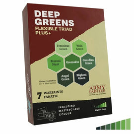 Warpaints Fanatic Flexible Triad Plus: Deep Greens