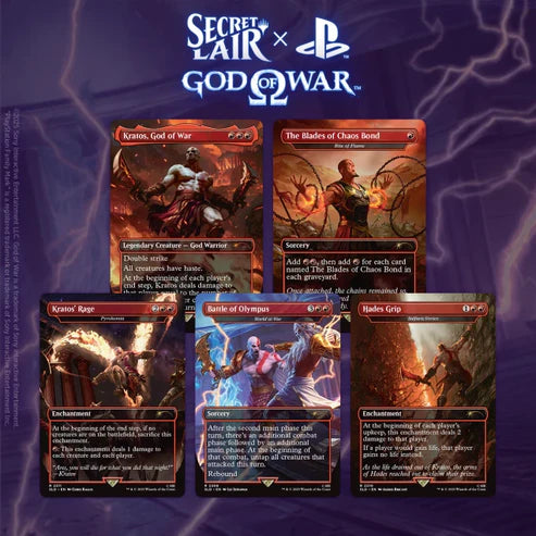 MTG: Secret Lair x God of War: Greek (Non-Foil)
