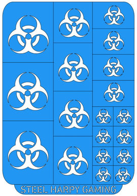 Biohazard - Steel Harpy Stencils