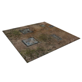 Deadzone Gaming Mat #3 2x2: Terrain Crate