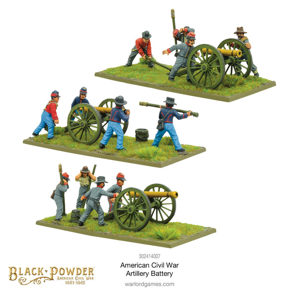 Black Powder American Civil War: Artillery battery