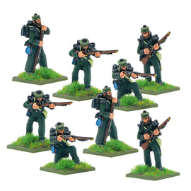 British Rifle Brigade in forage caps - Crimean War