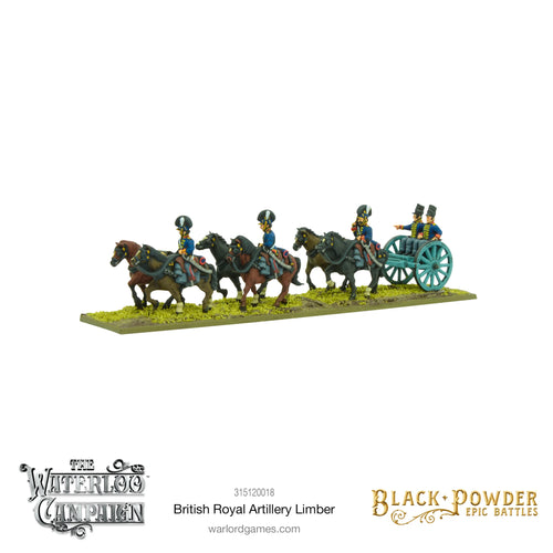 Black Powder Epic: Napoleonic British Royal Artillery Limber