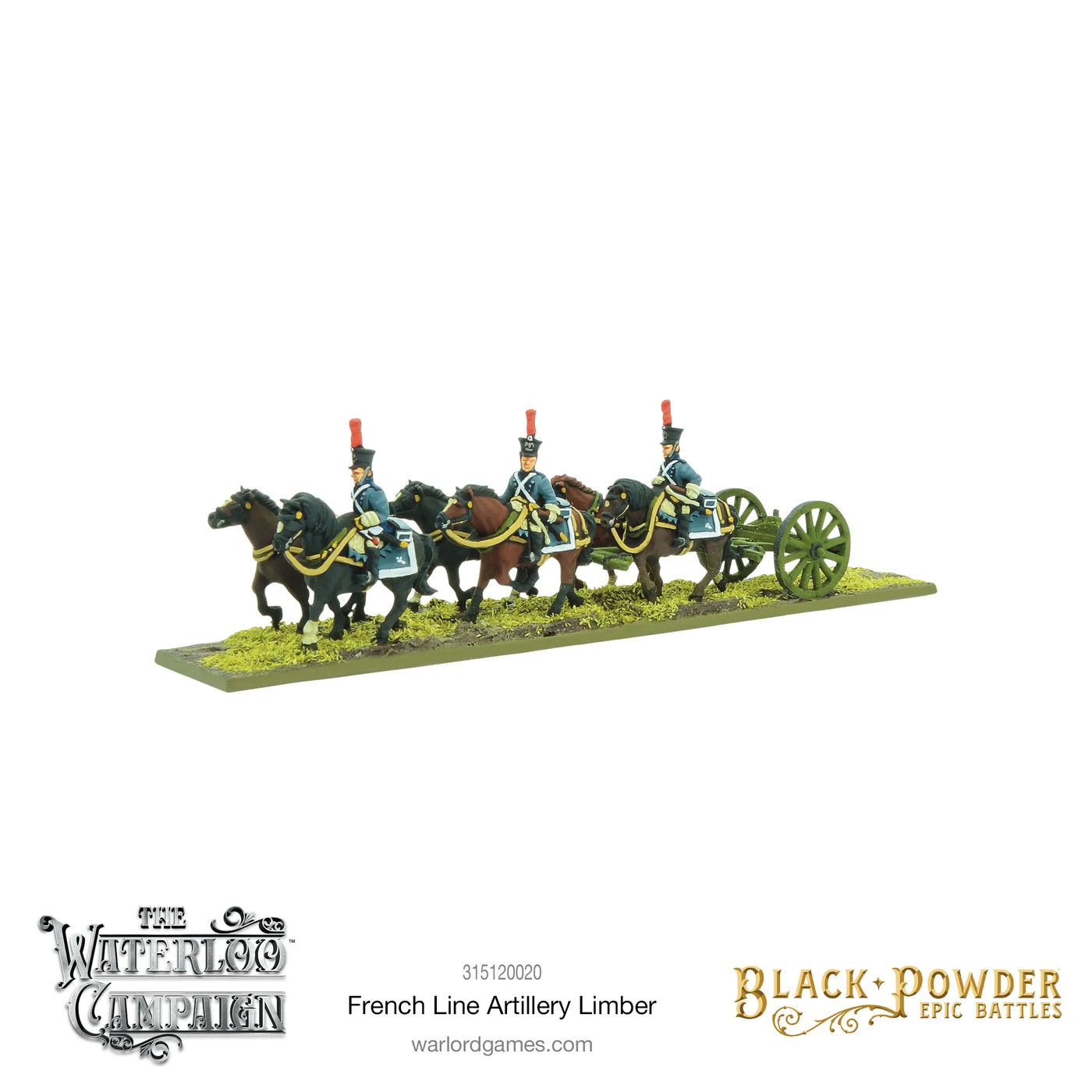 Black Powder Epic: Napoleonic French Line Artillery Limber