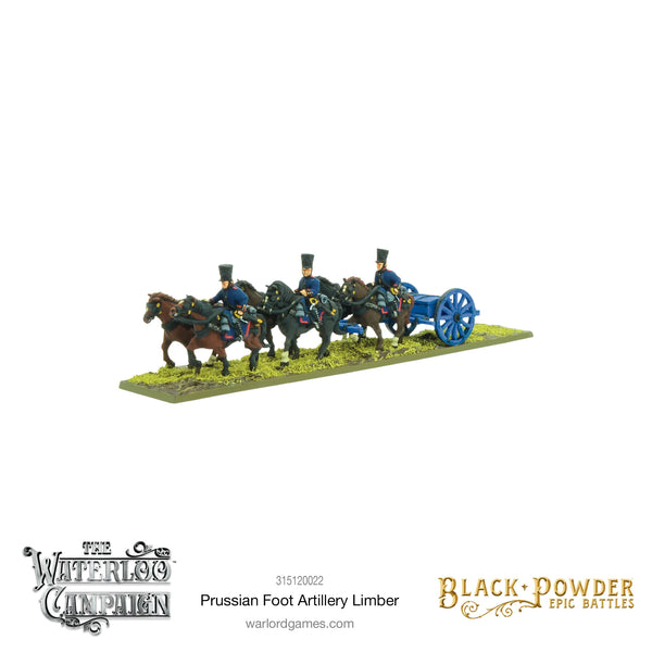 Black Powder Epic: Napoleonic Prussian Foot Artillery Limber
