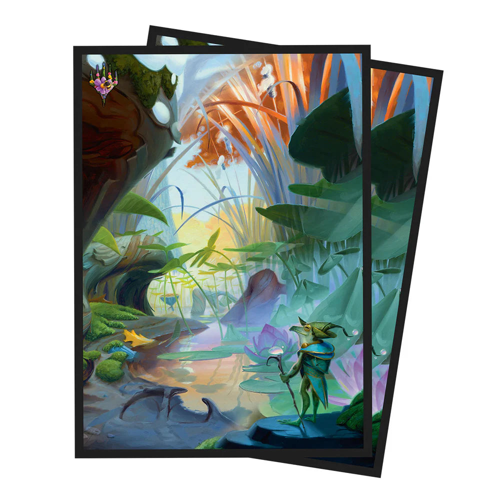MTG: Ultra Pro Bloomburrow 100ct Deck Protector Sleeves Blue (Island)