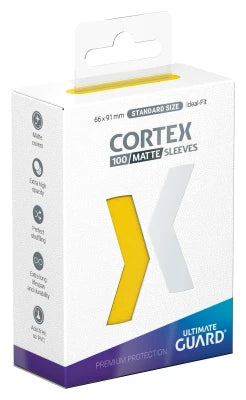 Ultimate Guard - Cortex Sleeves Standard Size - Matte Yellow 100pk