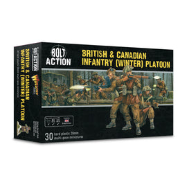 British & Canadian Infantry Platoon (Winter) - Bolt Action - Warlord Games