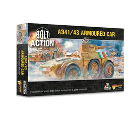 AB41/43 Armoured Car - Italian Army - Bolt Action - Warlord Games