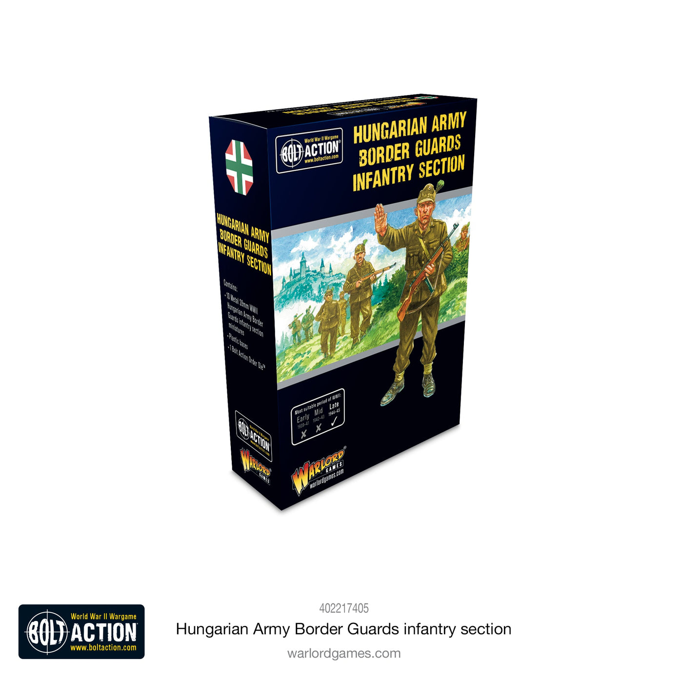 Hungarian Army Border Guards Squad - Bolt Action Warlord Games