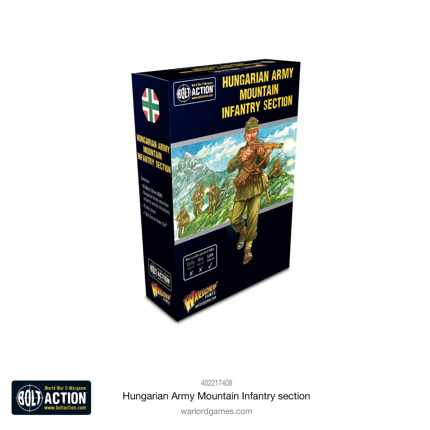 Hungarian Army Mountain Infantry Squad - Bolt Action Warlord Games
