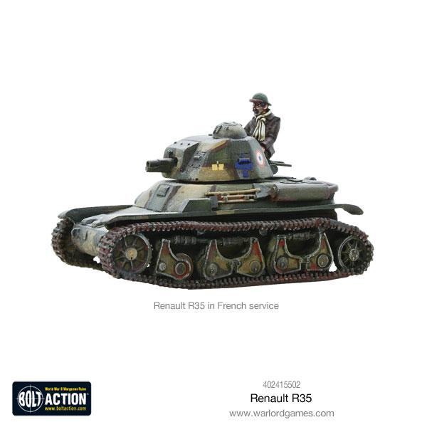 Renault R-35 Tank - French Army