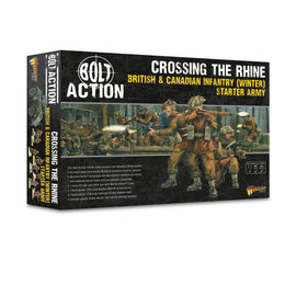 British & Canadian Infantry (Winter) Starter Army "Crossing The Rhine" - Bolt Action - Warlord Games