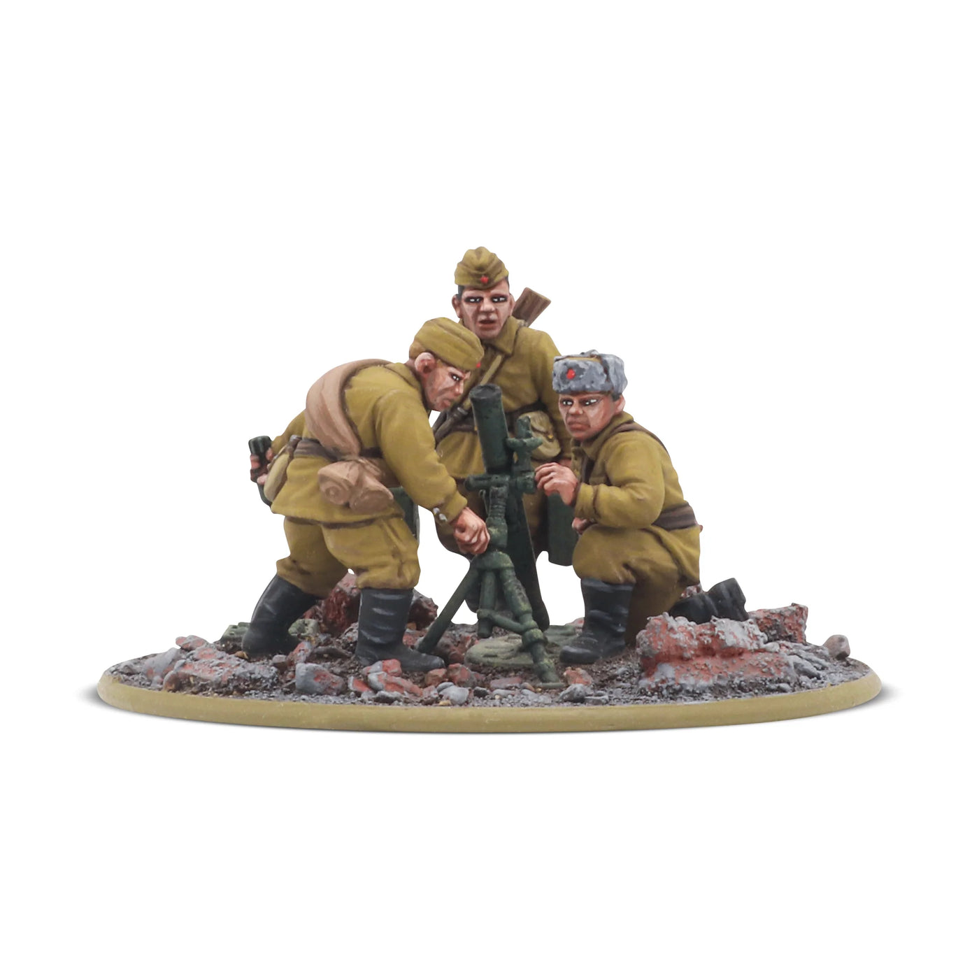 Medium Mortar Team - Soviet Army - Bolt Action - Warlord Games