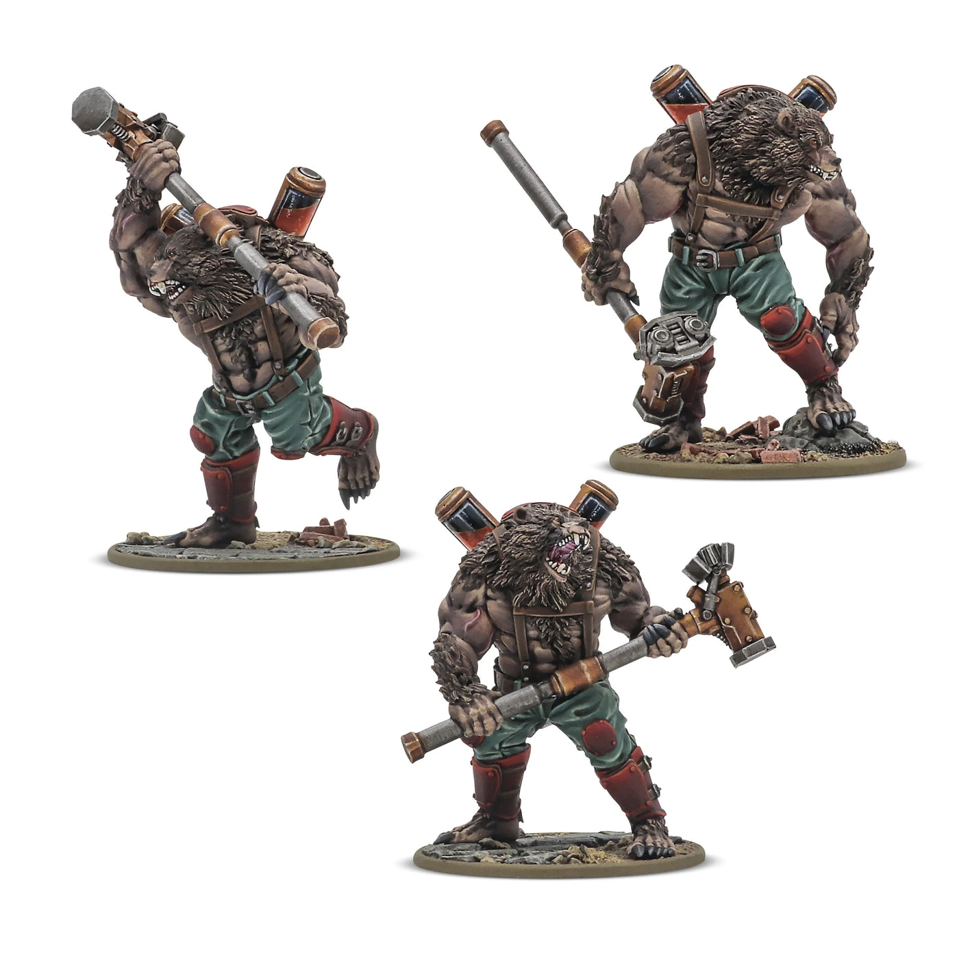 Soviet Ursus Infantry Squad with Mauls - Konflikt '47