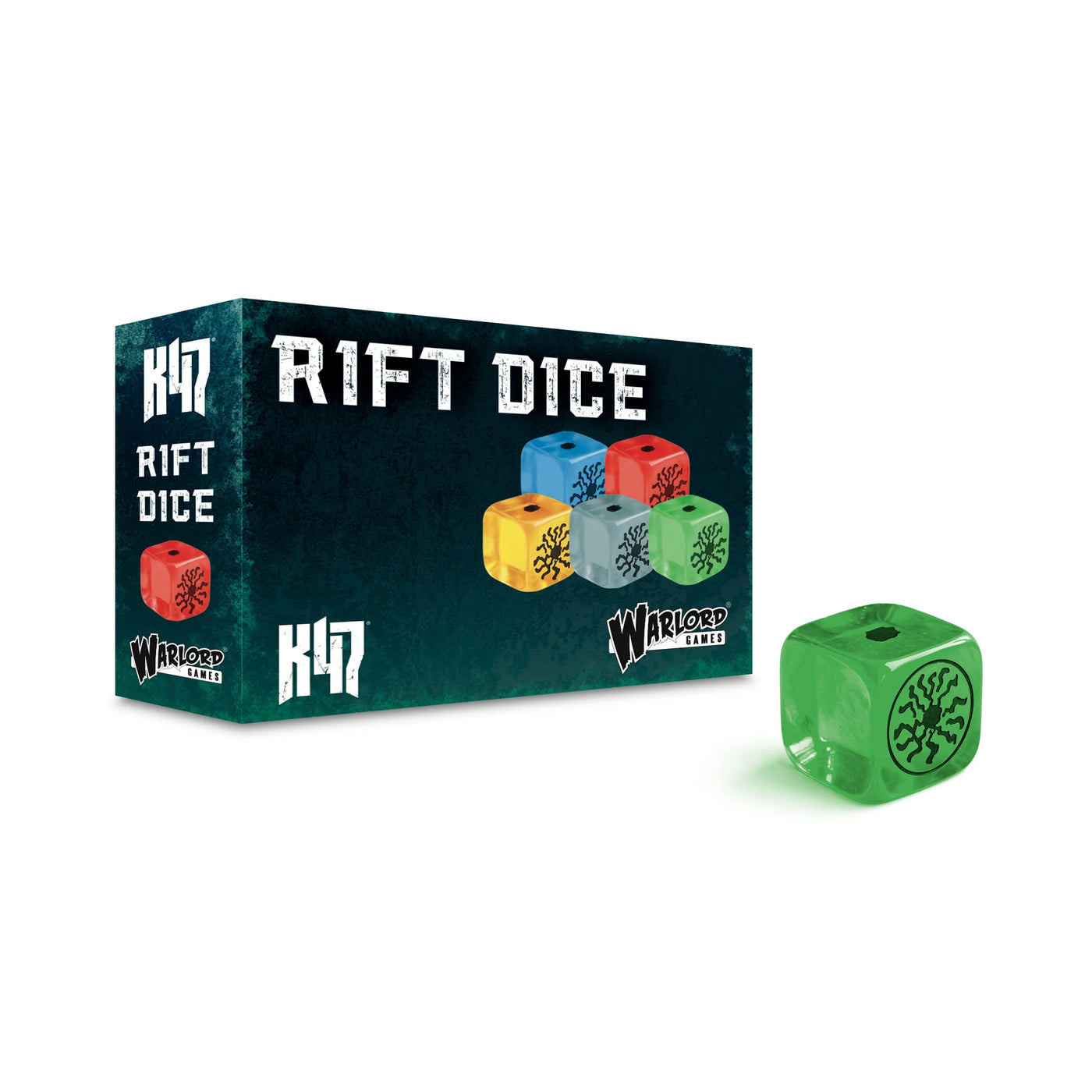 Green Rift Dice - Konflikt '47 - Warlord Games 