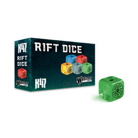 Green Rift Dice - Konflikt '47 - Warlord Games 