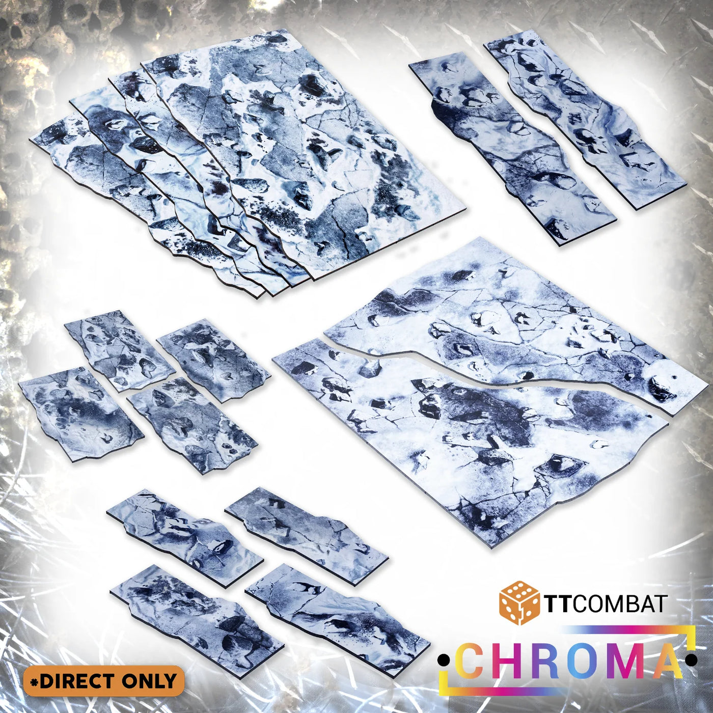 Terrain Area Plate - Frozen Tundra